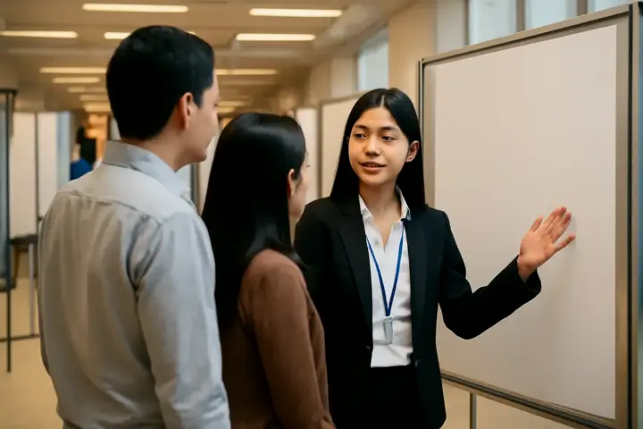 Hội nghị quốc tế đầu tiên: chọn hội nghị, viết tóm tắt, trình bày